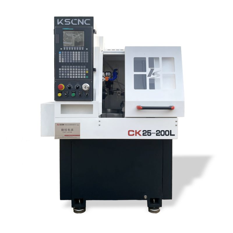 Αυτόματο οριζόντιο Mini CNC Τόρνο Μηχάνημα